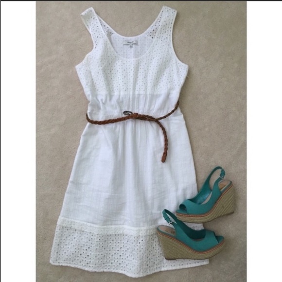 Madewell Eyelet Lovesong Dress - Picture 4 of 7